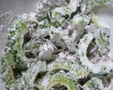 すっごく食べ易い☆ゴーヤのかき揚げ作り方3写真