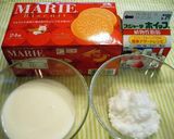 ☆オーブン不要のビスケットケーキ☆作り方1写真