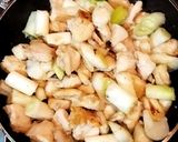 鶏むね肉と長ねぎの照り焼き作り方4写真