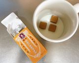キャラメルソースonバニラアイス作り方1写真