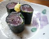 ♦♫⁺鰹のたたきの磯辺巻⁺♫♦作り方4写真