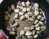 プチトマトとアサリのスープ作り方4写真