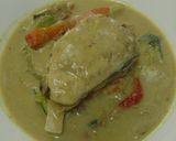 タイ料理：白身魚ソテーのグリーンカレー作り方5写真