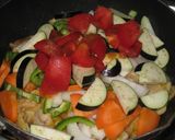 鶏肉と野菜の蒸し煮★カレー風味作り方7写真
