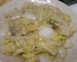 簡単アサリと白菜炒め+α作り方3写真