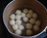 豆腐なデザート　白玉団子　きな蜜ダレ作り方3写真