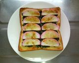 居酒屋気分？板わさ風なトースト◆作り方4写真