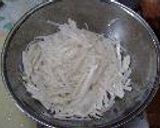 大根のキムチ風和え物作り方1写真