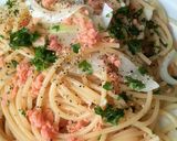 簡単＆超早★　鮭×パセリのお手軽パスタ作り方8写真