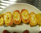 焼きさけあらほぐし入り卵焼き作り方4写真