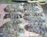 楽しいエビの簡単剥き方・・・で　卵炒め作り方8写真