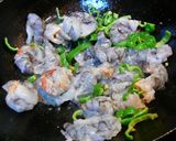 楽しいエビの簡単剥き方・・・で　卵炒め作り方12写真