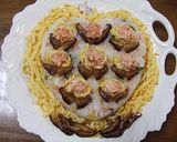 ちょっとお洒落に焼さけデコレーション寿司作り方8写真