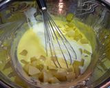 桃缶で節約チーズケーキタルト作り方5写真