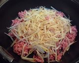家計にやさしい♪ひき肉ともやしだけ炒め作り方2写真