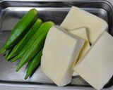 高野豆腐と夏野菜の精進煮☆揚げだし風作り方2写真
