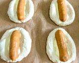 お手軽に米粉お豆腐ウィンナーパン発酵なし作り方3写真