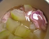 冬瓜と豚肉作り方4写真