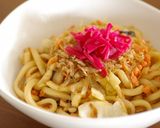 鮭焼うどん作り方4写真