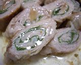 豚肉のしそ巻き さっぱり梅ソース作り方4写真