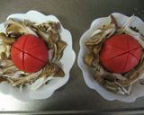 トマトの焼さけほぐしあんかけ作り方3写真