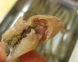 ハゼのどんぐりガーリックオイスターソース作り方1写真