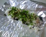 “和風☆ピザ”おにぎり？ライスバーガー？作り方2写真