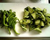 ひんやり!夏野菜あんかけ。作り方1写真