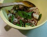 豚挽肉とバジルのタイ風混ぜご飯作り方5写真