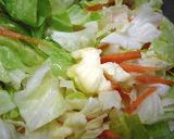 キャベツのバター醤油味温サラダ作り方2写真