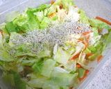 キャベツのバター醤油味温サラダ作り方3写真