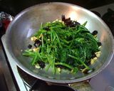ほうれんそうの松の実炒め作り方7写真