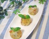 お弁当に✿鮭ポテトのまんまるバジルボール作り方6写真