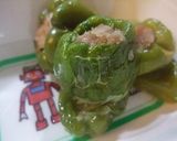 ☆子供大喜び♪丸ごとピーマン☆作り方5写真
