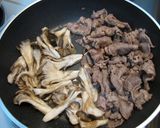 薄切り牛肉の焼きしゃぶ作り方3写真