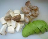 カレーあんのアボカドかき揚げ丼作り方2写真