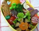 お弁当に✿ぱくぱくウインナー作り方4写真