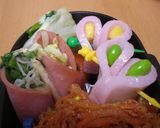 ほうれん草とじゃこのハムチーズ巻き焼き作り方7写真