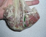鮪の冷製パスタ作り方3写真