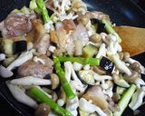 チキンとキノコのトマト丼作り方5写真