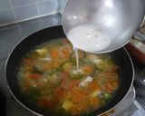 白身魚と野菜たちの簡単あんかけパスタ作り方3写真