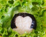 ミニーのおにぎり✿キャラ弁作り方2写真