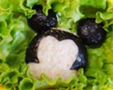 ミニーのおにぎり✿キャラ弁作り方3写真