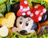 ミニーのおにぎり✿キャラ弁作り方10写真