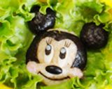 ミニーのおにぎり✿キャラ弁作り方9写真