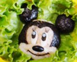 ミニーのおにぎり✿キャラ弁作り方8写真