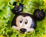 ミニーのおにぎり✿キャラ弁作り方7写真