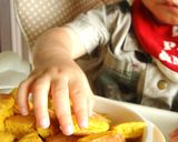 離乳食☆にんじんホットケーキ作り方3写真