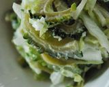 *ゴーヤと白菜のマヨわさ和えサラダ*作り方4写真