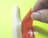 かにカマでちょっと豪華なお花の作り方＊作り方2写真